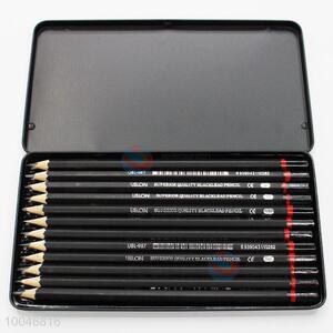 Best Selling Black Lead 17.8cm Hexagonal Pencil, 12Pieces/Set