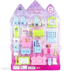 Colourful furniture combination model toys for baby