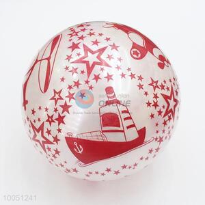 100g 9Inch Funny Printing Beach Toy PVC Inflatable Beach Ball