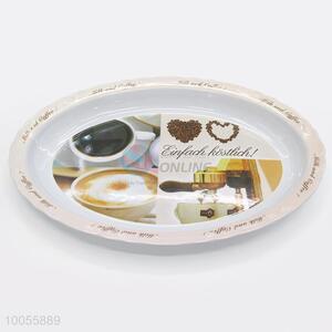 Household Ellipse Shaped Melamine Salver