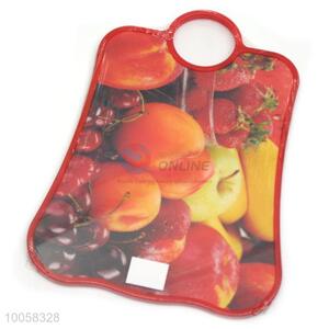 Professional Red PP&Wooden Fruit Chopping Board For Sale