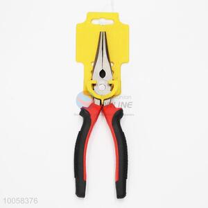 6inch hand tools carbon steel long flat nose pliers