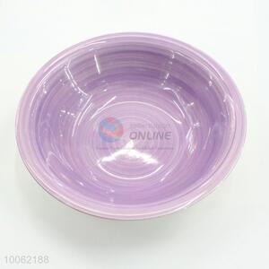 Wholesale purple ceramic soup bowl