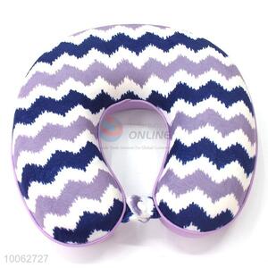 Wholesale Printing Memory Foam Pillow Comfort-U Pillow With Button For Travel Protect Cervical Health