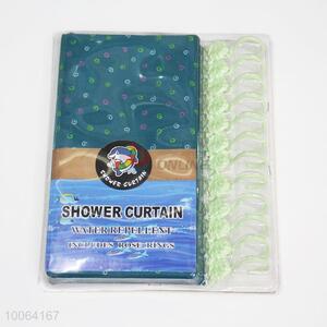 High Quality Green Dacron Shower <em>Curtain</em>