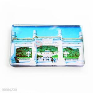 Custom Rectangular Glass Fridge Magnet