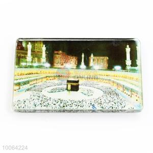 Rectangular Custom Glass Fridge Magnet