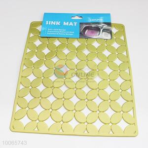 Wholesale Square Green PVC Sink Mat