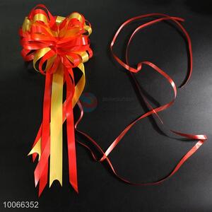 New style two-tone decorative ribbon flower/pull bow