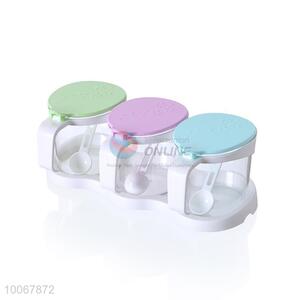 Good quality 3 compartment condiment box