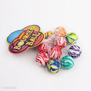 Wholesale cute spiral bouncy ball/bouncing ball