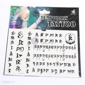 Hot Sale Body Waterproof Temporary Tattoo Sticker for Decoration
