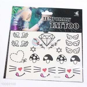 Beautiful Temporary Tattoo, Non-toxic Fashion Waterproof Tattoo Sticker for Girls