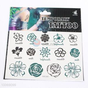 New Designs Flowers Shaped Temporary Tattoo, Non-toxic Fashion Waterproof Tattoo Sticker