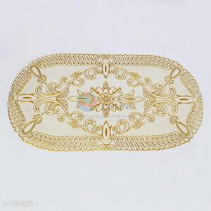 New coming pvc oval dinner table placemats