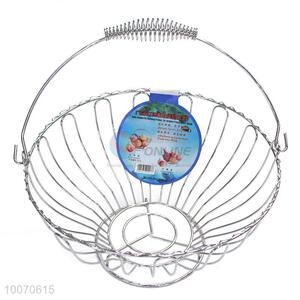 Fashion design storage metal wire fruit basket