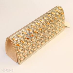 Customized cream-coloured evening bag lady clutch bag