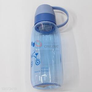 Portable blue plastic space cup
