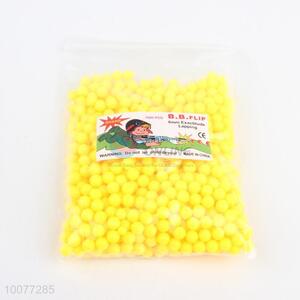 Promotional 6mm air soft bbs yellow plastic bb balls