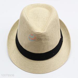 Summer beach panama straw hats and caps/straw flat cap