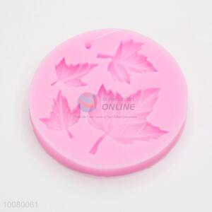 Wholesale maple leaf shape silicone cake mould