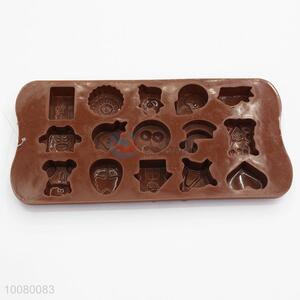 Cartoon animal silicone chocolate cake mould