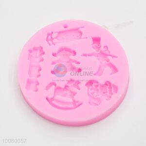 Factory directly sale cups cartoon <em>silicone</em> <em>cake</em> <em>mould</em>