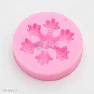 Christmas party snowflake shape <em>silicone</em> <em>cake</em> <em>mould</em>