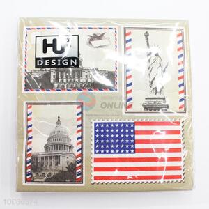American Flag Eco-friendly Double-ply Paper Napkins for Decoration