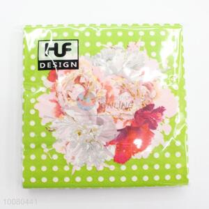 High Quality Flower Eco-friendly Printed Paper Napkins