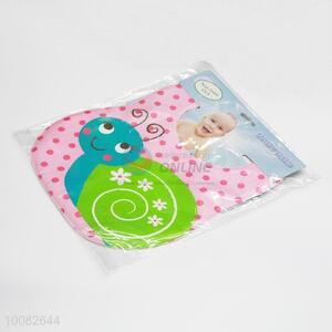 Snail pattern burp cloth/bibs for babies