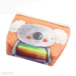 Cute pattern PU leather mini purse coin purse