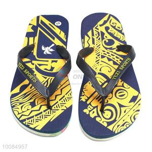 New design style EVA slipper men beach flip flops