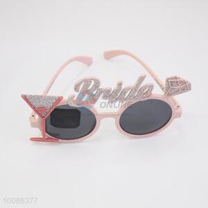 Glitter bride shaped plastic glasses/glasses for party