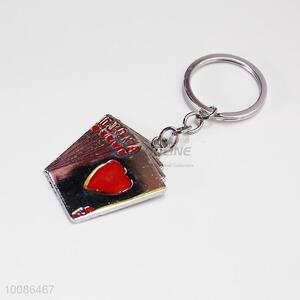 Poker Zine Alloy Metal Key Chain/Key Ring