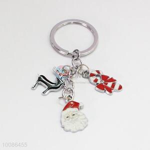 Christmas Zine Alloy Metal Key Chain/Key Ring