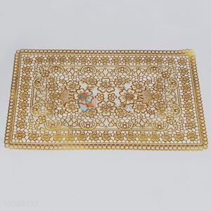 New Arrivals Golden Color PVC Placemats For Party