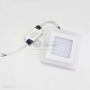 Synchronous control white/blue double color led panel lamp