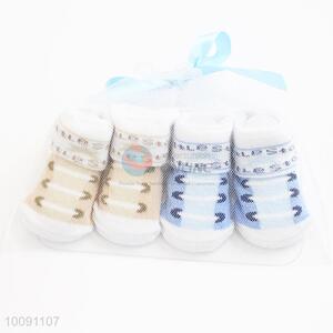 Shoes Shaped Anti Slip Cotton Baby Sock/ Soft Baby Socks