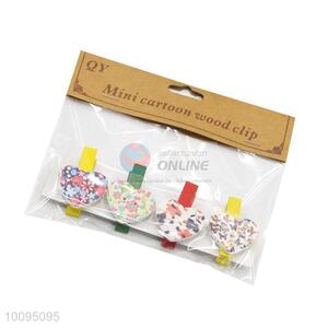 Factory Direct Mini Wooden Clips Photo Clips