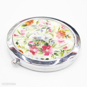 Mirror Makeup Printed Round Compact Mirror