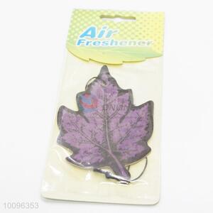 Purple leaf air freshener/car freshener/car fragrance