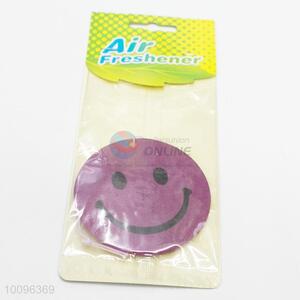 Purple smile emoji car air fresheners/air freshener for car