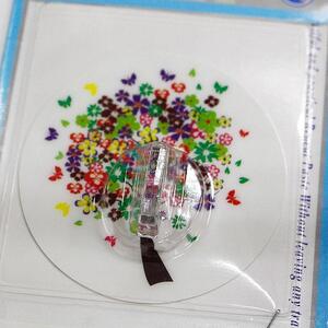 Top Selling Removable Waterproof Magic Plastic Hook with Colorful Tree Pattern
