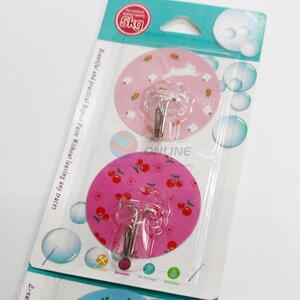 Pretty Cute Round Shape Removable Waterproof Magic Plastic Hook