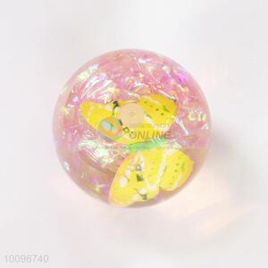 Creative flashing ball with butterfly toys