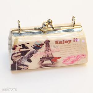 China supplier cheap PU clutch bag/party bag/purse with matal chain