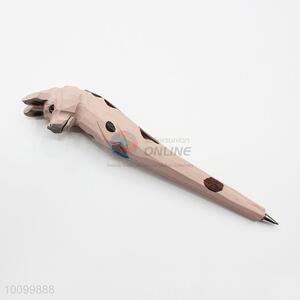 Popular Wooden Ball-point Pen in Dog Shape