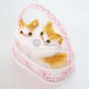 Lovely mini Imitated Cat Craft For Home <em>Decoration</em>