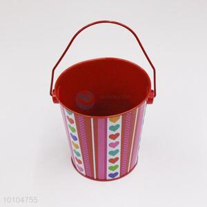 Loving heart pattern gift packaging/tin barrel